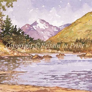 Loch Affric et Mam Soul
