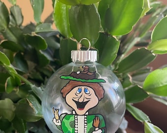 Hand Painted Mother Nature Christmas Ornament From A Year Without A Santa Claus