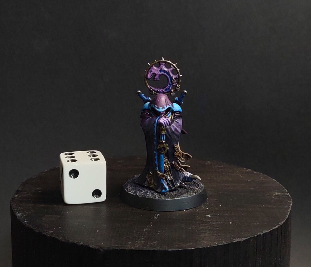 Painted Warhammer 40K Locus Genestealer Cults Base Etsy