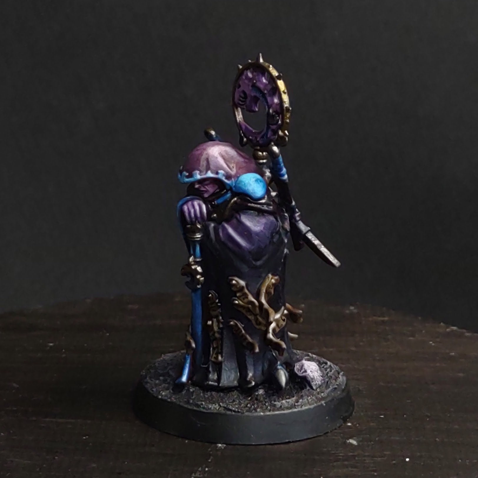 Painted Warhammer 40K Locus Genestealer Cults Base Etsy