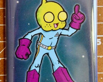 Bleedorp the Alien - 2” x 3” Fridge Magnet