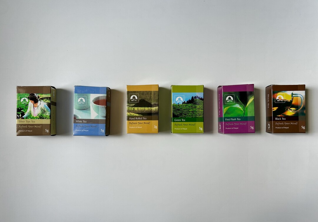 Nepali Tea Sampler - Ilam Region Premium Tea Discovery Box - Etsy
