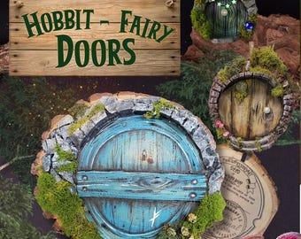 Hobbit/Fairy Door Wooden Ornament