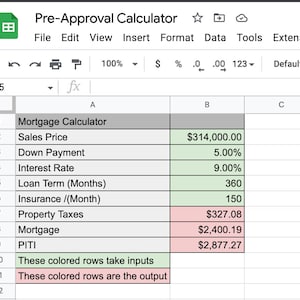 Estimate Mortgage Calculator
