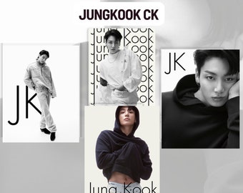 Jungkook Calvin Klein Poster (Digital Download Instant Download JK BTS Minimalist Art, Printable, Home Decoration Wall Art Decor, JK