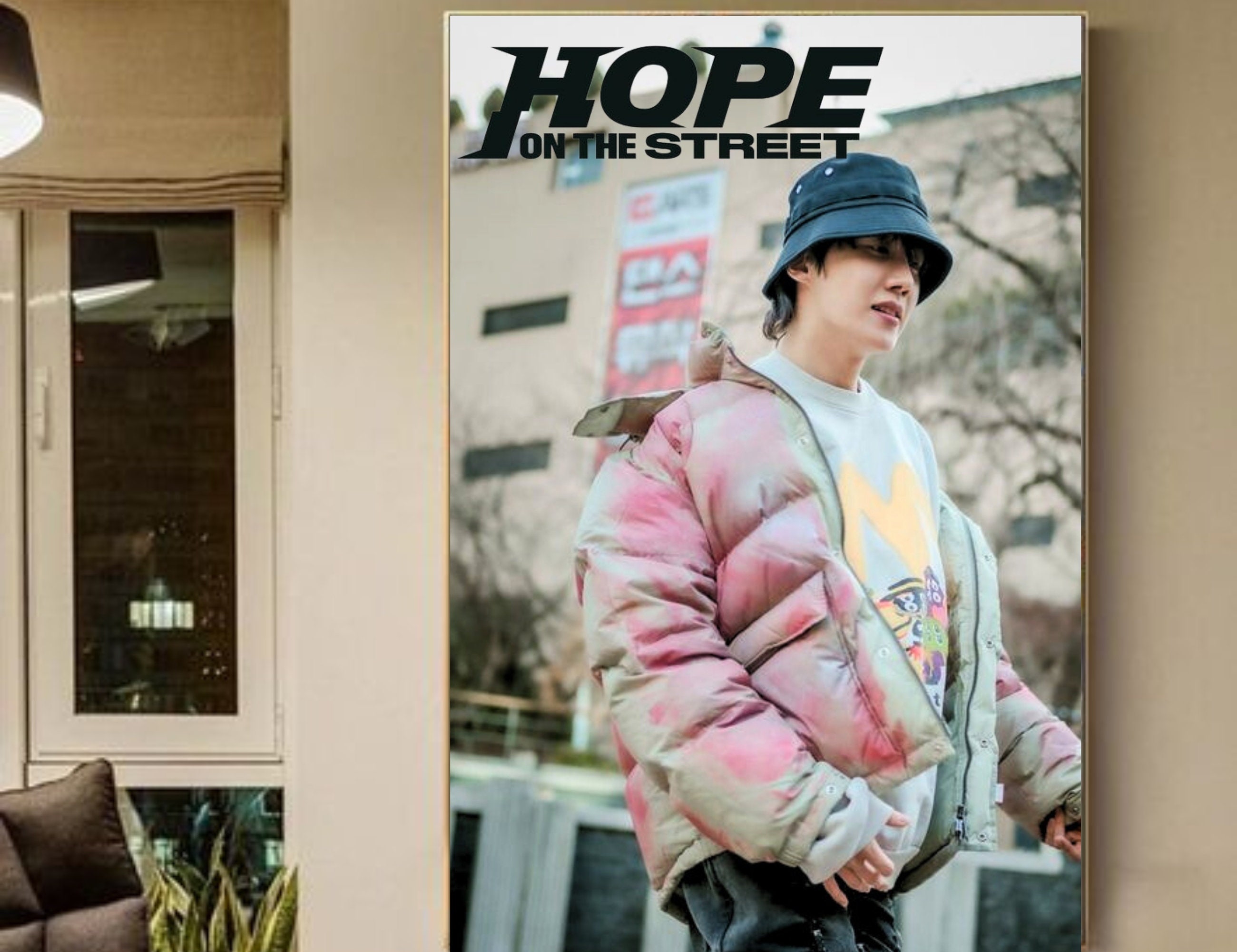 Hope on the Street, BTS Poster Set, Jhope Album Inspired Poster ...