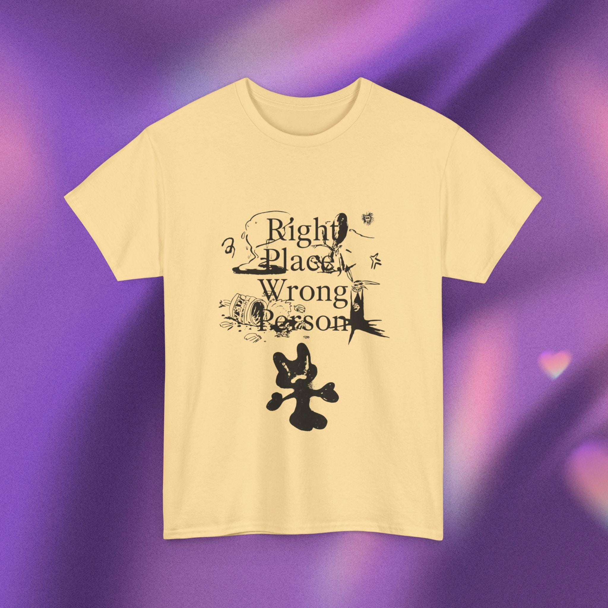 RM Right Place, Wrong Person Album T-shirt, Namjoon New