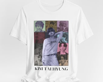 TEAM BTS V テテ Tシャツ テヒョン　tee TEAM Tシャツ テテ テヒョン V Mサイズ 公式 - メルカリ