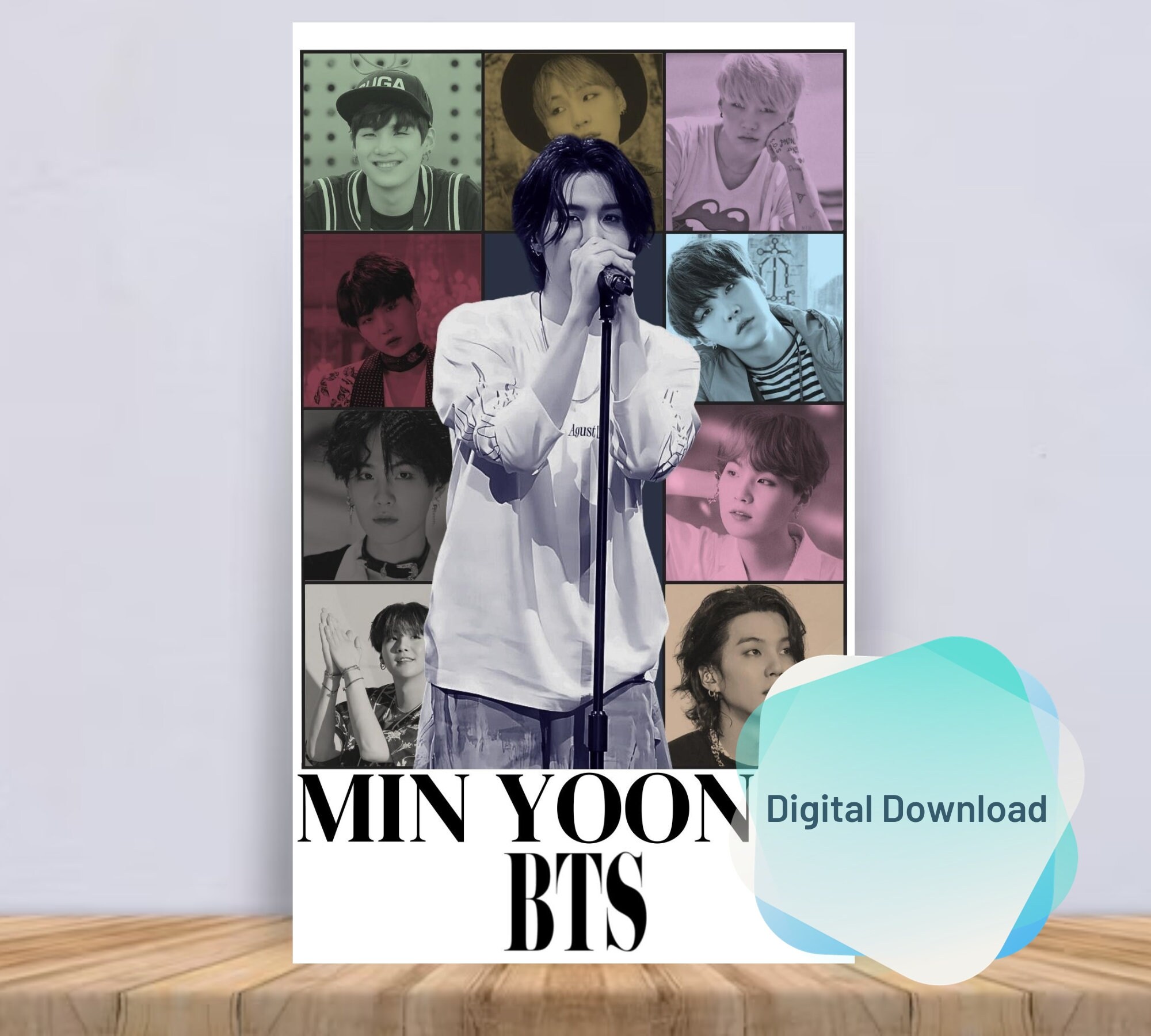 BTS the Eras Tour Inspired Poster, BTS Poster, BTS Wall Art, Bts ...