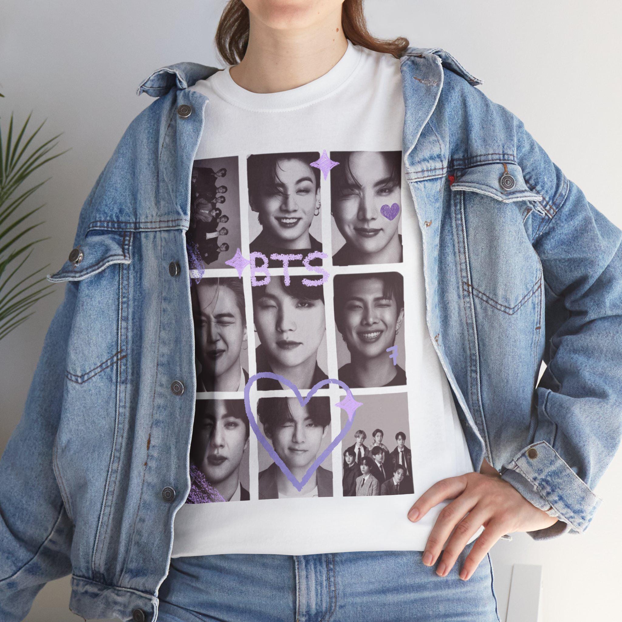 Bts Graphic Tee - Etsy