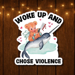 funny inappropriate stickers for laptop sarcastic sassy weirdcore kindle stickers Ironic gen z cursed cute anxiety rude water bottle sticker
