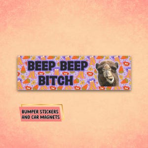 Car Magnet, bumper magnet, car gifts, bumper sticker, funny magnets, funny stickers, funny cute car magnet, sarcastic sticker, silly sticker