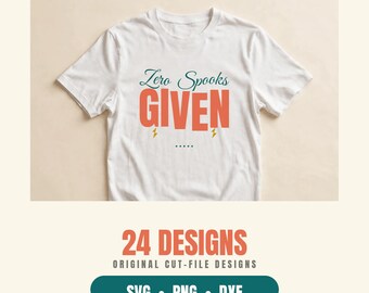 24 Sassy Quotes SVG Bundle, Funny Sarcastic Sayings Cut Files, Shirt and Tote Designs for Cricut