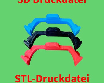 DJI Avata 1 Akkusicherung - STL-3D-Druckdatei für sichere Drohnenakkubefestigung