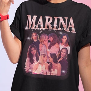 Marina Shirt, Maya and Carina Shirt, Station 19 Shirt, Marina Tee, Vintage Tee, Maya and Carina Tee