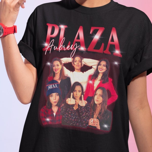 Aubrey Plaza T-Shirt, Aubrey Plaza Vintage Shirt, Gift for Lesbian, Gift for Girlfriend