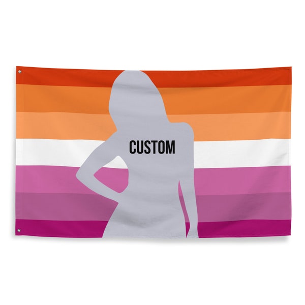 Custom Lesbian Flag, Lesbian Flag