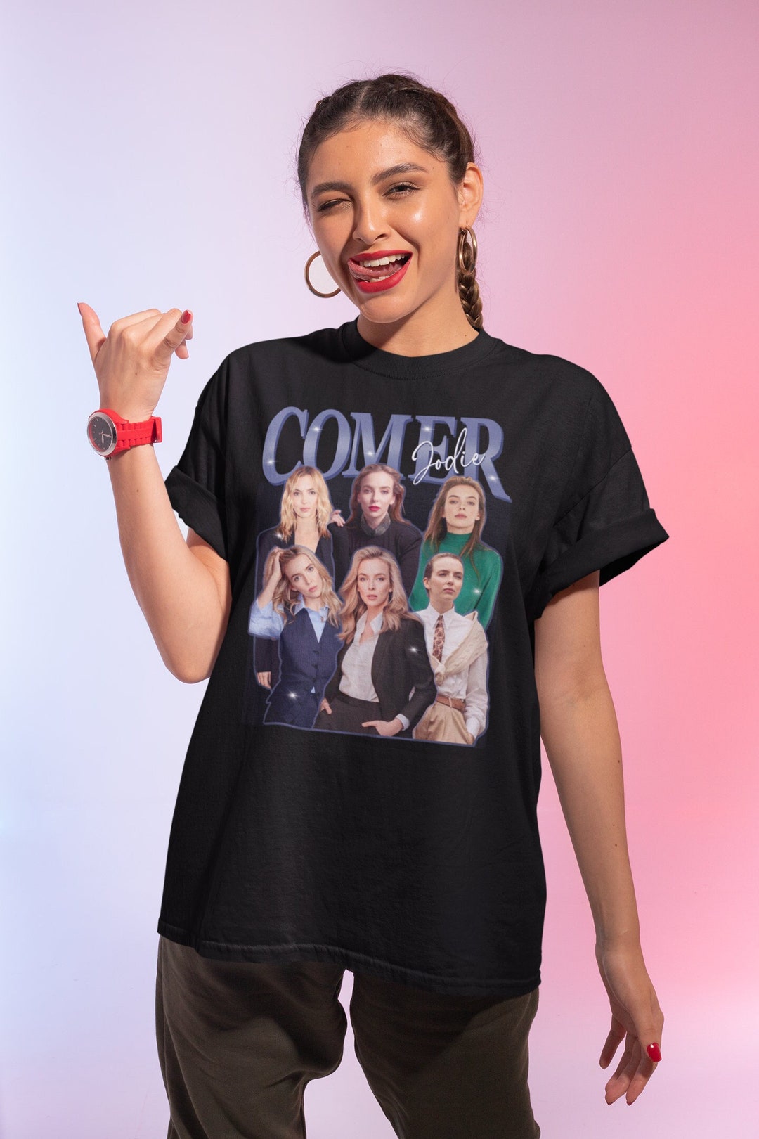 Jodie Comer Shirt, Jodie Comer Sweatshirt, Lesbian Shirt, Killing Eve ...