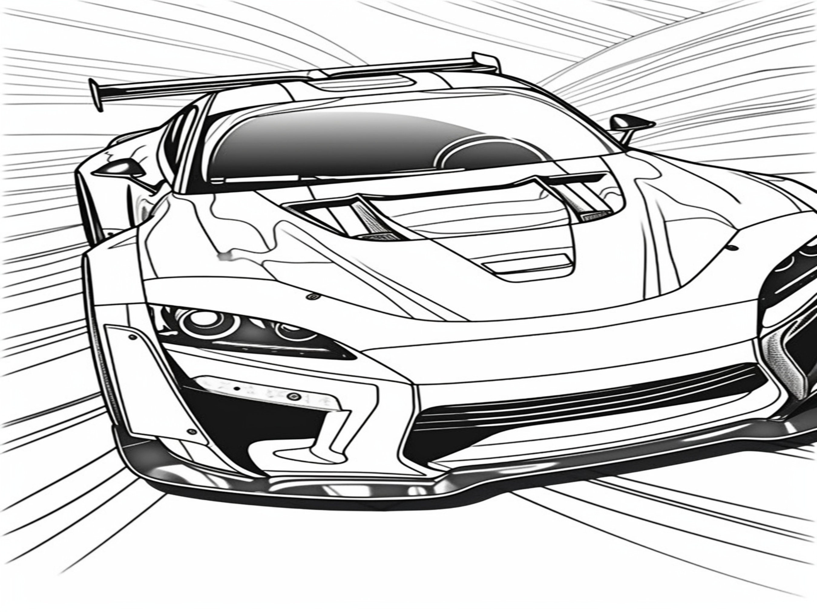 Koenigsegg Agera R Coloring Pages