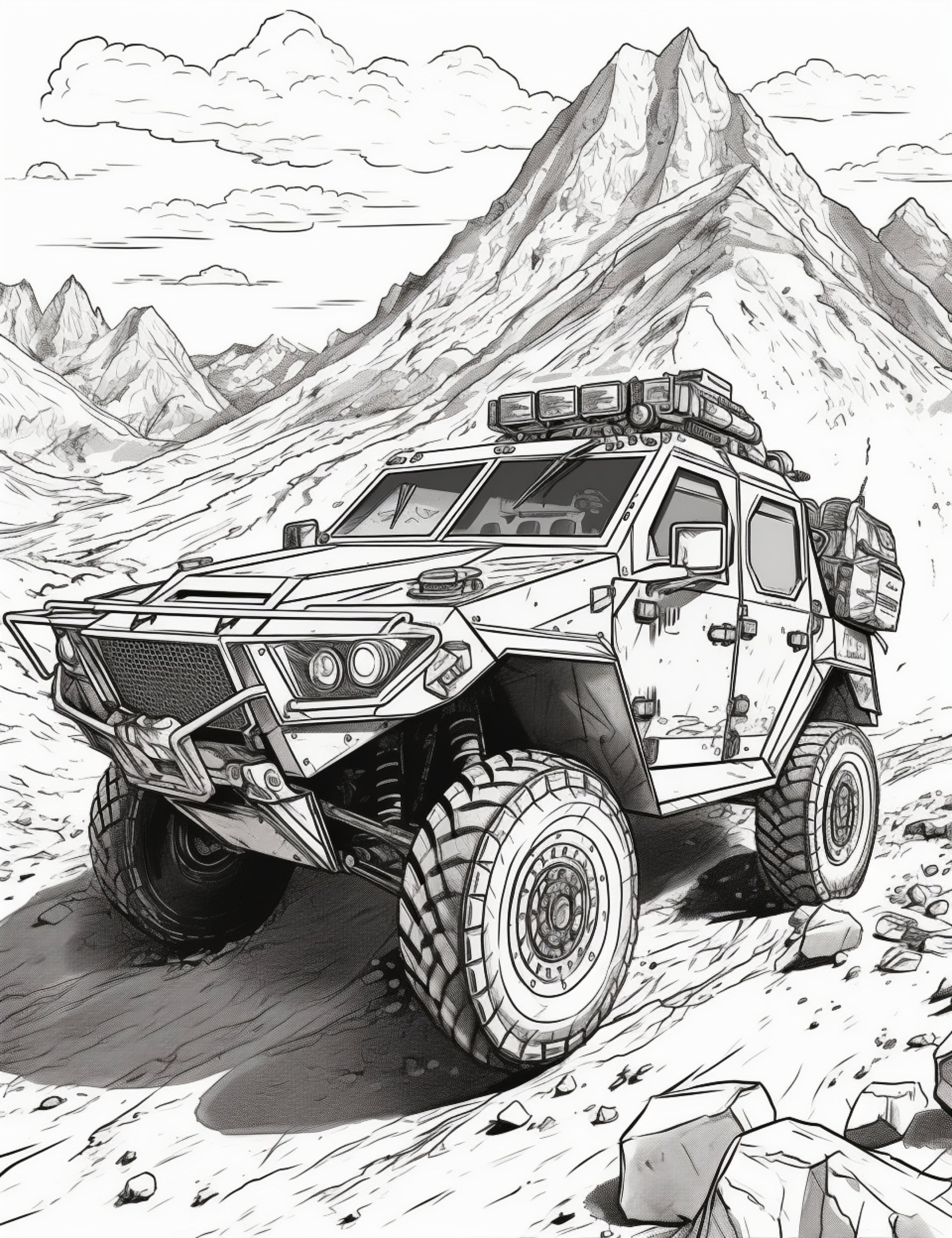 Military Vehicle Coloring Pages Military Vehicles Army Assault Vehicles