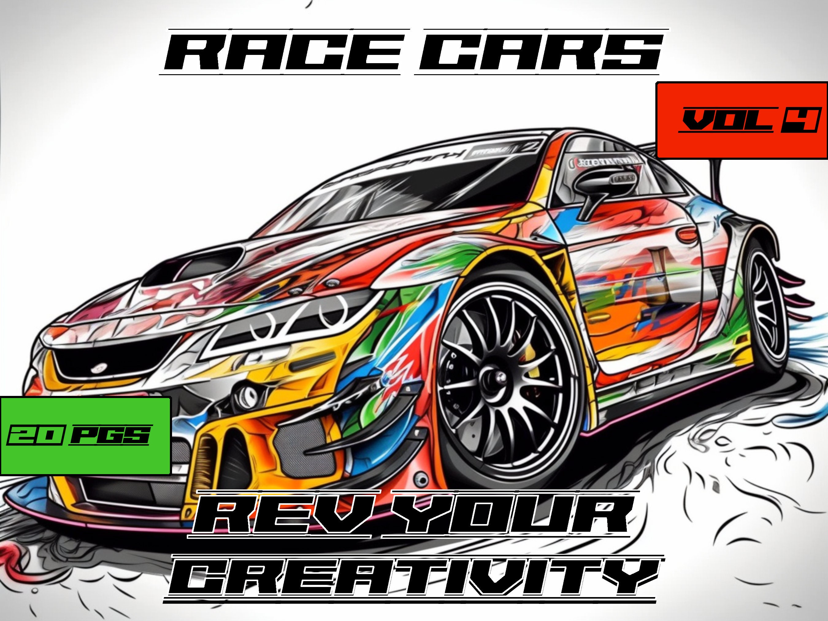 Race Car Coloring Pages Children Car Art Fast Car Drawings Car Themed