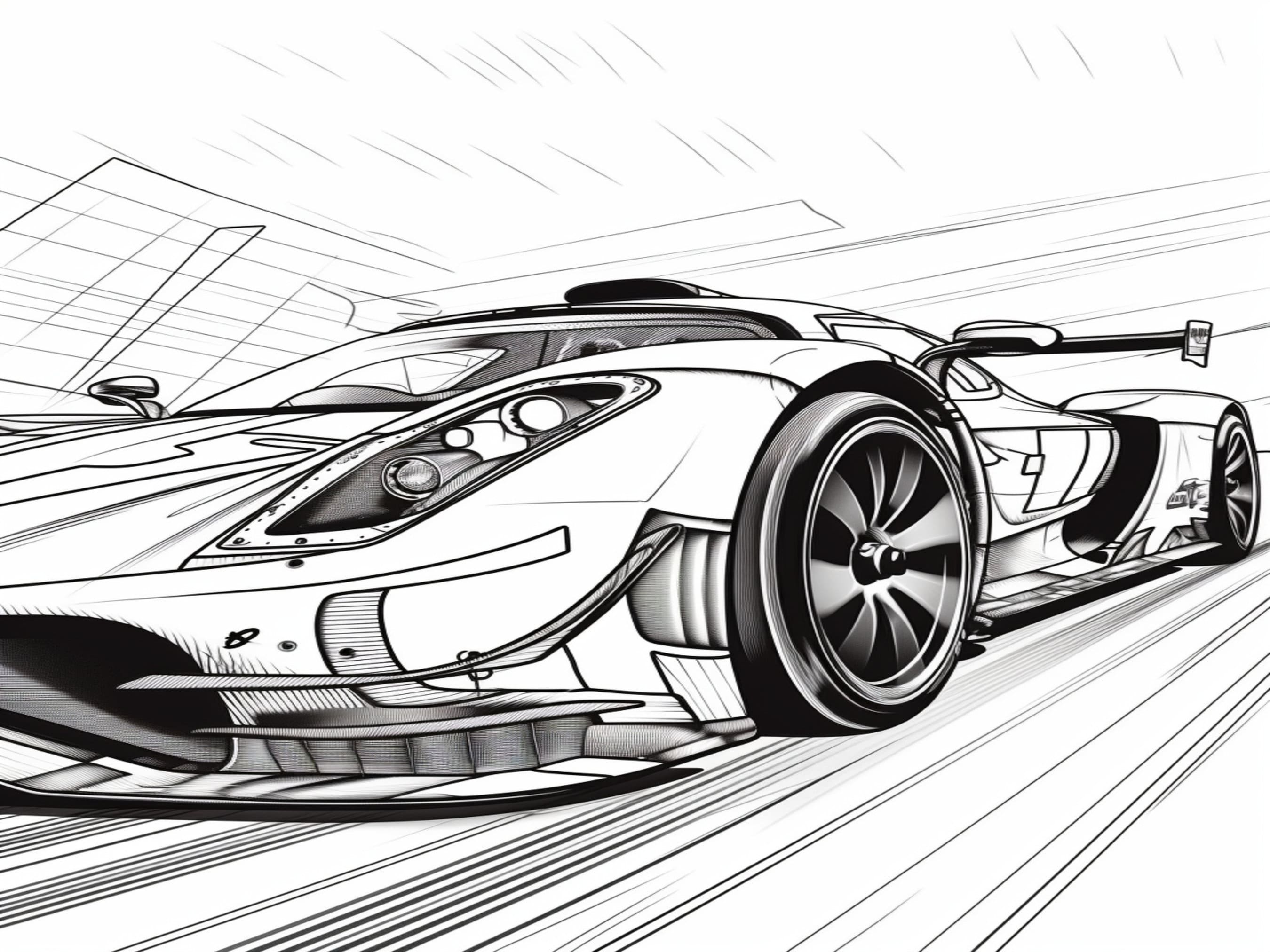 Koenigsegg Agera R Coloring Pages