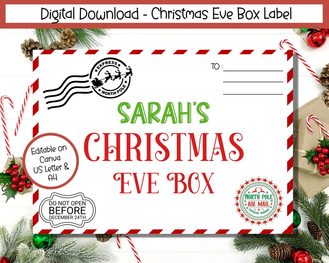 EDITABLE Christmas Eve Box Label Printable Christmas Eve Box Sign Night Before Christmas free-printable-christmas-eve-box-label-template-printable-calendars-at-a-glance