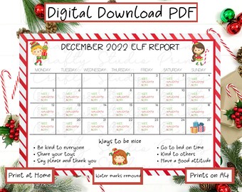 Naughty or Nice Chart - Etsy