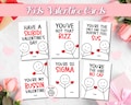 EDITABLE Slang Kids Valentine's Day Cards, Funny Classroom Valentine, Tween School Valentines, Valentine cards for kids, Gen Z, Gen Alpha