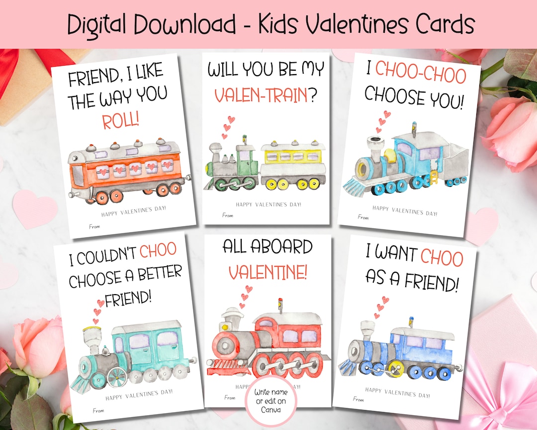 editable-printable-train-valentine-cards-classroom-valentines-day-card-kids-valentines-boys