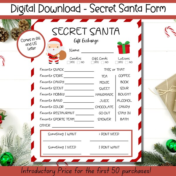 Secret Santa - Etsy