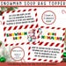 Christmas Gift Voucher Template Last Minute Christmas Gift Santa Gift