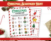 Christmas Scavenger Hunt,  Kids Christmas Game, Christmas Game, Printable Christmas Game, Kids Christmas Party Games, Scavenger Hunt Game