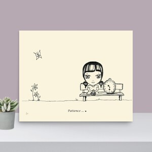 Wall Art Poster Print - Patience