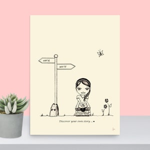 Wall Art Poster Print - Story