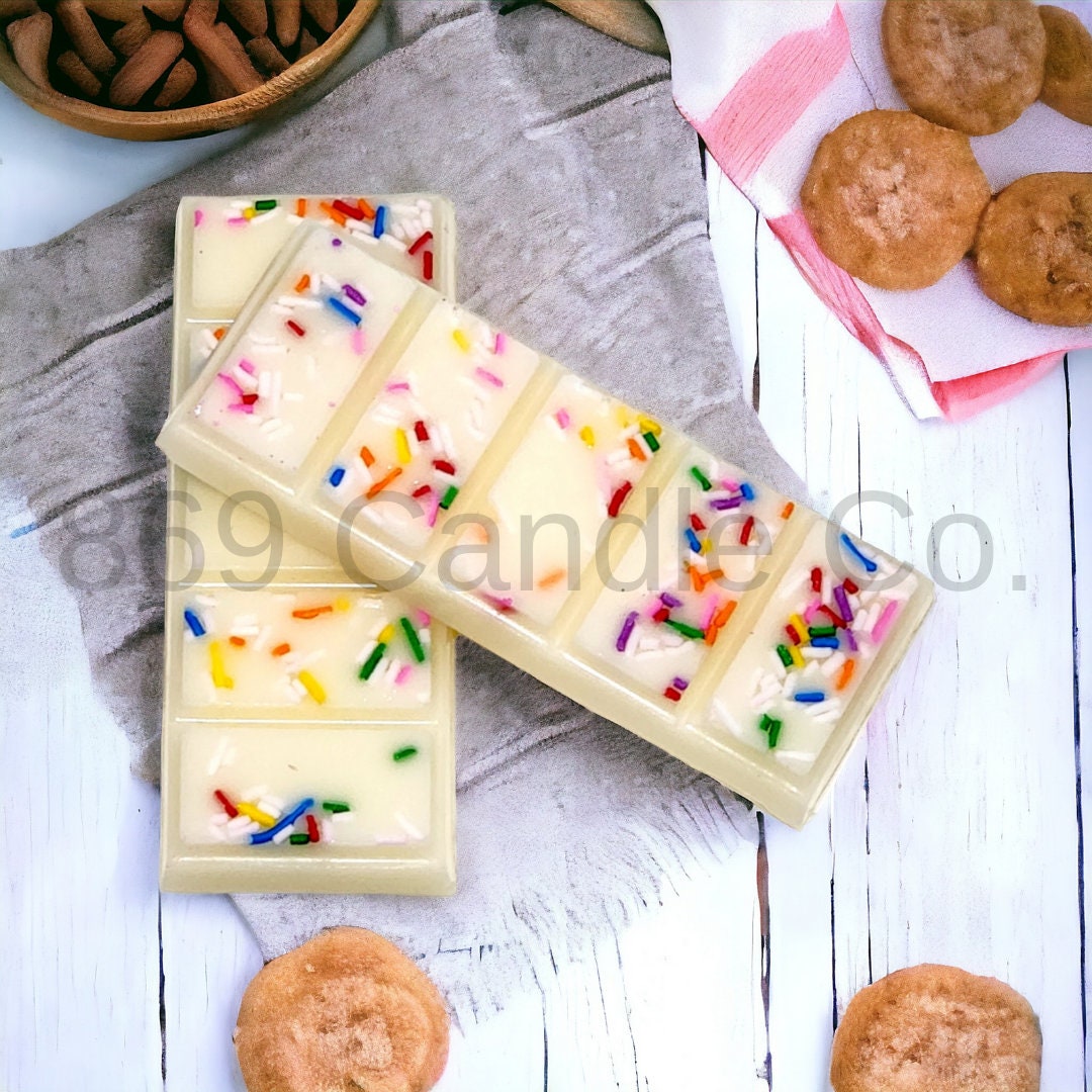 Sweet Delight Sugar Cookie Sprinkles Strong Bakery Scented Wax Melt