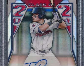 Travis Bazzana Bowman Chrome Draft /250 Rookie Auto Chaser Pack Guaranteed 1 Graded Card (Grade 8+ Guaranteed) +10 Miscellaneous Cards!-READ