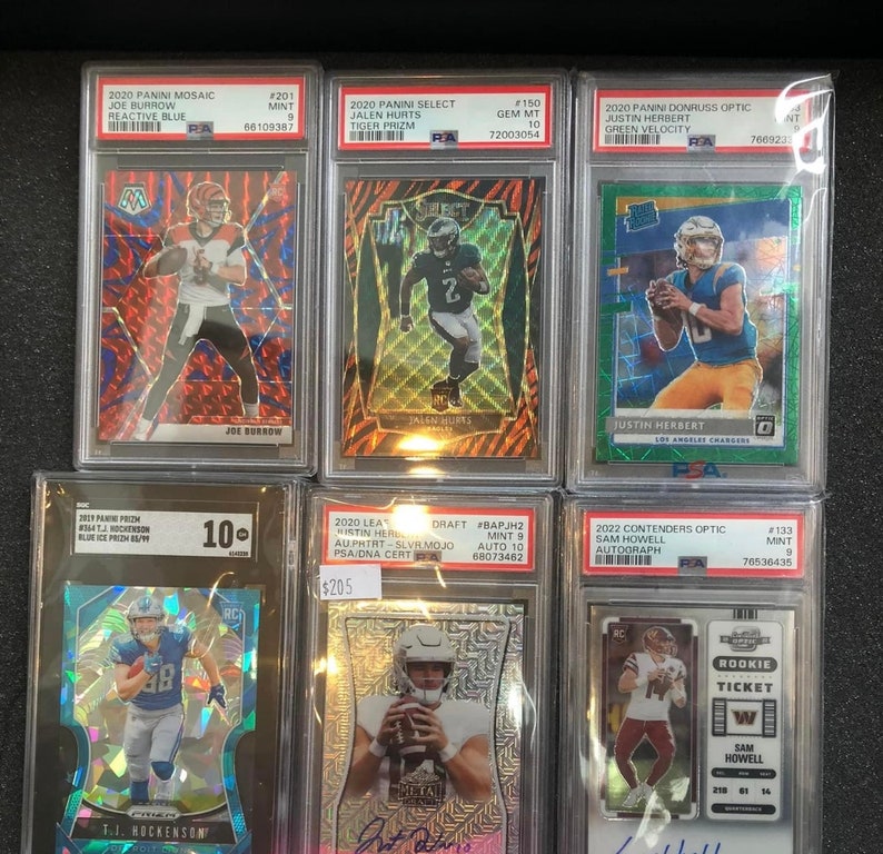 NFL Football Hot Packs 10 Cards 2 GUARANTEED HITS Autos/memorabilia/ 1/