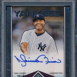 MLB Baseball Hot Pack:1 Garantiert graduierte Karte + 10 verschiedene Karten! Topps Transcendent Mariano Rivera Auto /25 Psa 10 Chaser Pack-READ