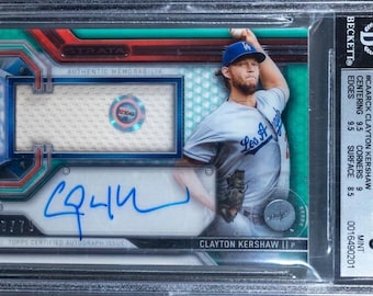 クレイトン・カーショウの直筆サイン入りルーキーカード（証明書付き