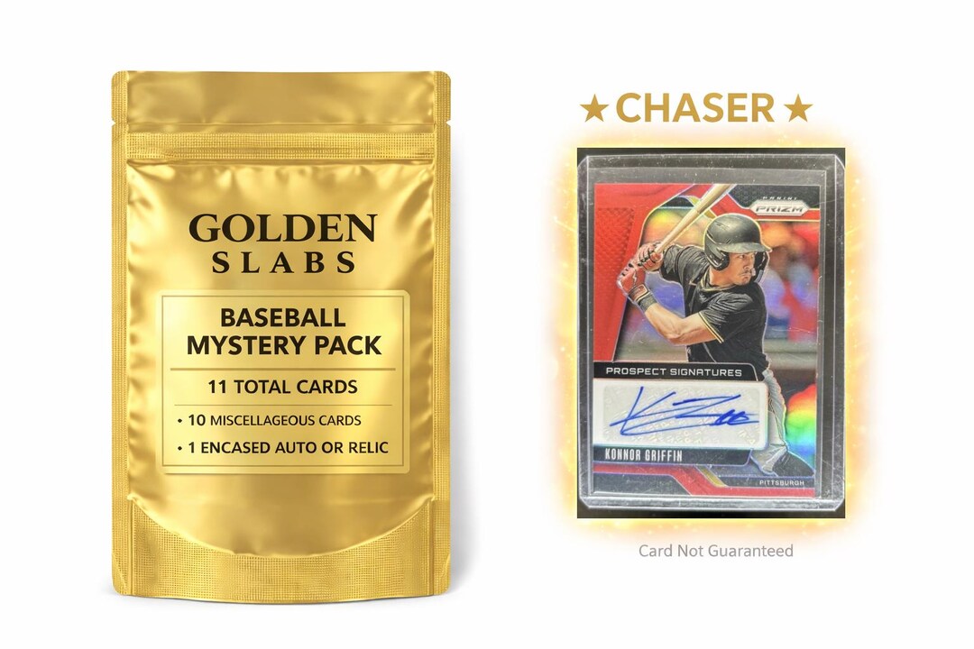 Konnor Griffin Panini Prizm Red Rookie Auto Chaser! MLB Baseball