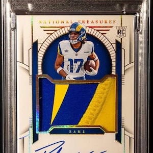 NFL Football Hot Pack:1 Guaranteed Graded Card+12 Miscellaneous Cards!Panini National Treasures Puka Nacua Gold Rookie Auto Chaser Pack-READ