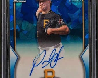MLB Baseball Hot Pack: 1 Guaranteed Autos/Relics + 20 Miscellaneous Cards!! 2023 Bowman Chrome Sapphire Paul Skenes Auto Chaser Pack-READ