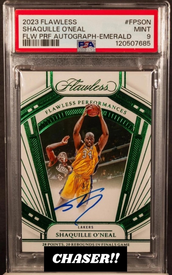 NBA Basketball Hot Pack:1 Graded Card (8+ Guaranteed) +10 Miscellaneous Cards! Panini Flawless Shaquille Oneal Emerald Auto Chaser Pack-read - Etsy NBA Basketball Hot Pack:1 Graded Card (8+ Guaranteed) +10 Miscellaneous Cards! Panini Flawless Shaquille Oneal Emerald Auto Chaser Pack-read - Etsy