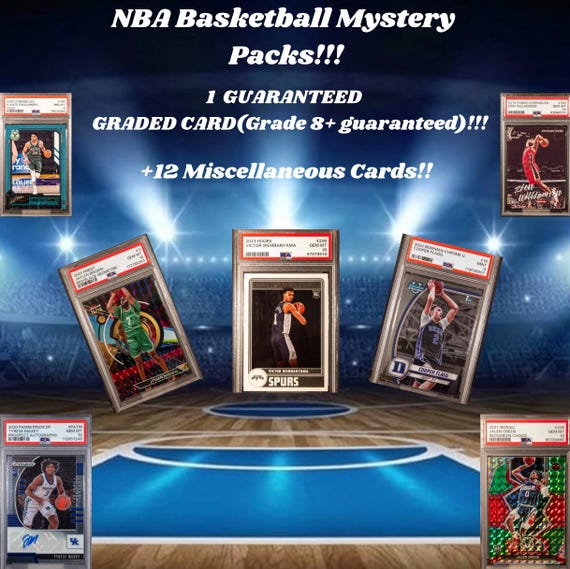 NBA Basketball Hot Pack:1 Graded Card (8+ Guaranteed)+12 Miscellaneous Cards!  National Treasures Kobe Bryant Team Logo Auto Chaser Pack-read - Etsy