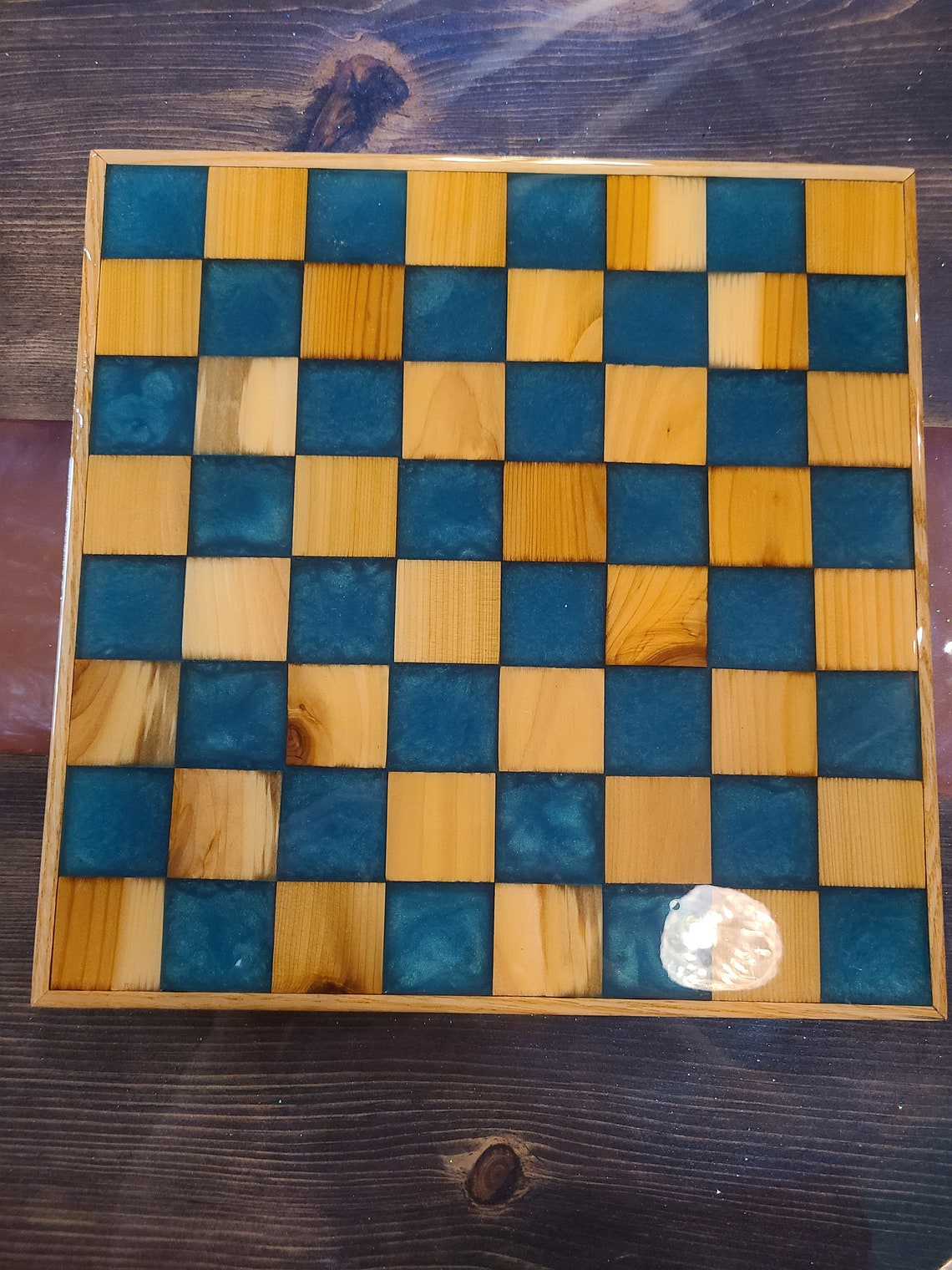 Epoxy Chess Boards Etsy