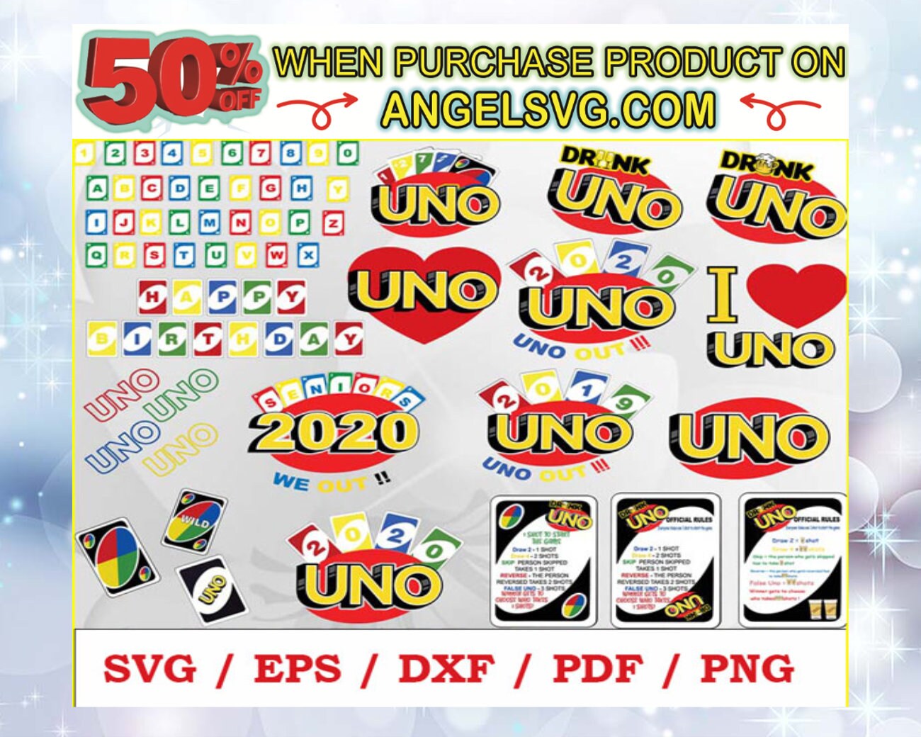 Uno Card Game - Etsy