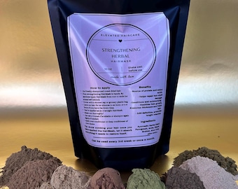 Masque capillaire aux herbes : un mélange d'herbes ayurvédiques renforce, revitalise et hydrate