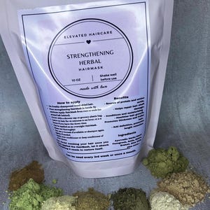 Ayurvedic Herb Hair Mask: Strengthening & Conditioning
