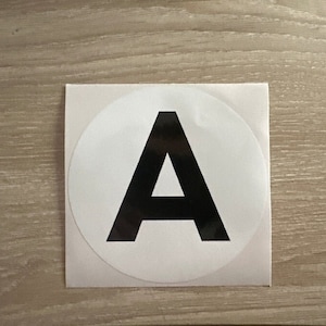 Bubble-free stickers